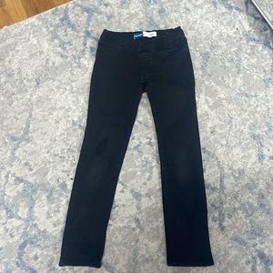 Girls black skinny jeans
